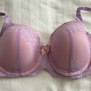 Dkny Purple Lace Underwire Bra